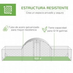 Galinheiro de Aço Galvanizado Exterior