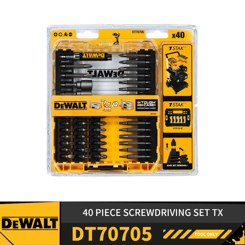 Conjunto de Bits para Parafusadeira Elétrica DEWALT