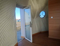 Tenda de Luxo Geodésica Transparente